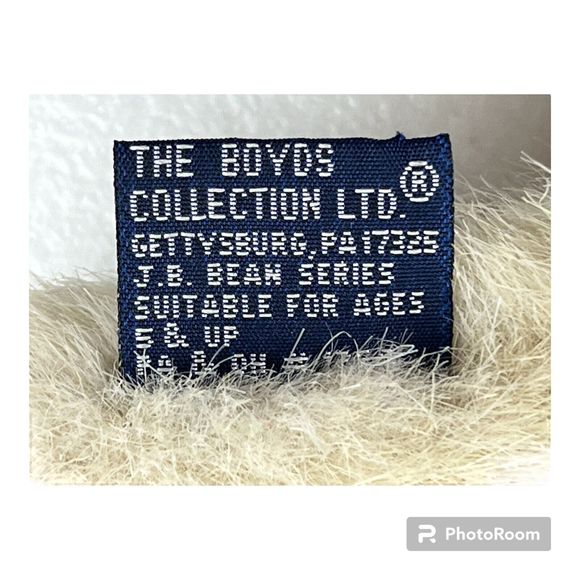 Vintage Boyd's Bear 1985-94 Jointed 10" Plush Brown Bear #1364 J.B. Bean Series - Picture 7 of 8